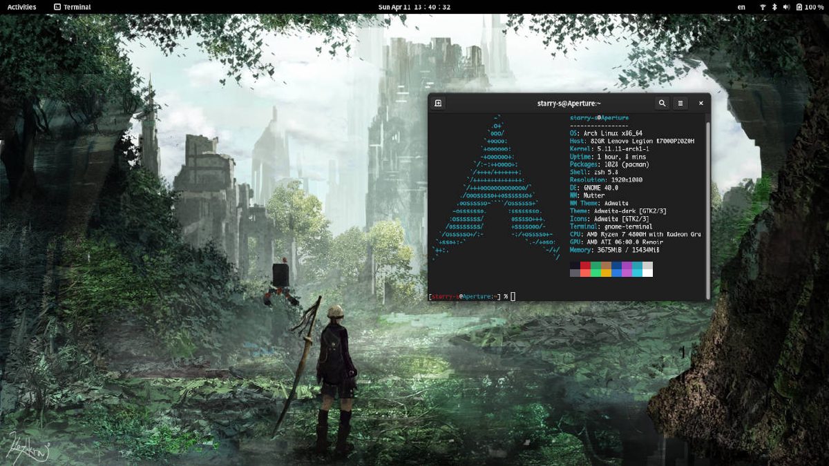 GNOME 40